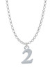 Number - 2 - Charm Necklace
