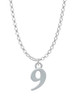 Number - 9 - Charm Necklace