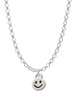 Mini Smiley Face Charm Necklace