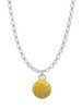 Mini Water Polo Ball Charm Necklace