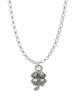 Mini Four Leaf Clover Charm Necklace