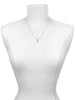Mini Gold Tone Fleur de Lis Charm Necklace