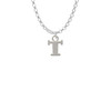 Small Greek Letter - Tau - Charm Necklace
