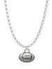 Mini Football Charm Necklace