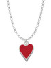 Card Suit - Heart Charm Necklace