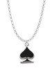 Card Suit - Spade Charm Necklace