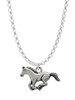 Running Horse Charm Necklace