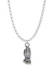 Praying Hands Charm Necklace