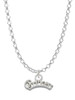 Script ''Princess'' Charm Necklace