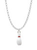 Bowling Pin Charm Necklace