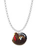 Resin Turkey Charm Necklace