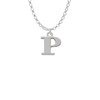 Large Greek Letter - Rho - Charm Necklace