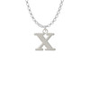 Large Greek Letter - Chi - Charm Necklace