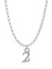 Small Number - 2 - Charm Necklace