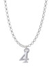 Small Number - 4 - Charm Necklace