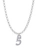 Small Number - 5 - Charm Necklace