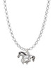 Mini Running Horse Charm Necklace