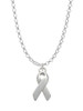 Ribbon Charm Necklace