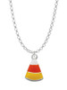 Candy Corn Charm Necklace