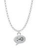 Emoticon :-O - Surprise - Charm Necklace