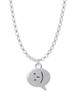 Emoticon :-) - Smiling - Charm Necklace