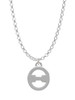 Large Greek Letter - Theta - Charm Necklace