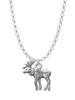 Moose Charm Necklace
