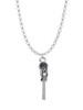 3-D Lacrosse Stick and Ball Charm Necklace