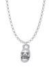 Mini Skull Charm Necklace