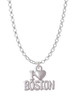 I 'Heart' Boston Charm Necklace