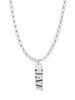 Navy Charm Necklace