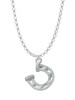 Horseshoe with Side Loop Charm Necklace