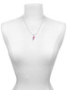 Hot Pink Running Shoe Charm Necklace