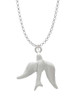 3-D Dove Charm Necklace
