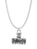 3-D ''Believe'' Stamp Charm Necklace