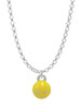 3-D Enamel Water Polo Charm Necklace