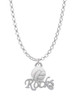 Enamel Volleyball ''Rocks'' Charm Necklace