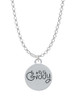 Giddy Circle Charm Necklace