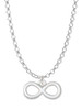 Medium Infinity Sign Charm Necklace