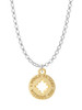Gold Tone I would be lost without you Charm Necklace