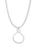 Infinity Loop Charm Necklace