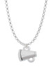 Mini Megaphone Charm Necklace