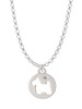 Scottie Dog Silhouette Charm Necklace