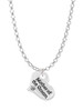 Small Mother of the Groom Heart Charm Necklace