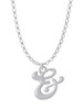 Small Gelato Script Initial - & - Charm Necklace