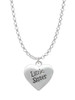 Little Sister Heart Charm Necklace