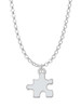 Puzzle Piece Charm Necklace