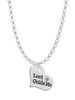 Small Lord Guide Me Heart Charm Necklace