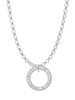 You Mean The World To Me Infinity Ring Charm Necklace