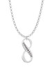 Today Tomorrow Infinity Sign Charm Necklace
